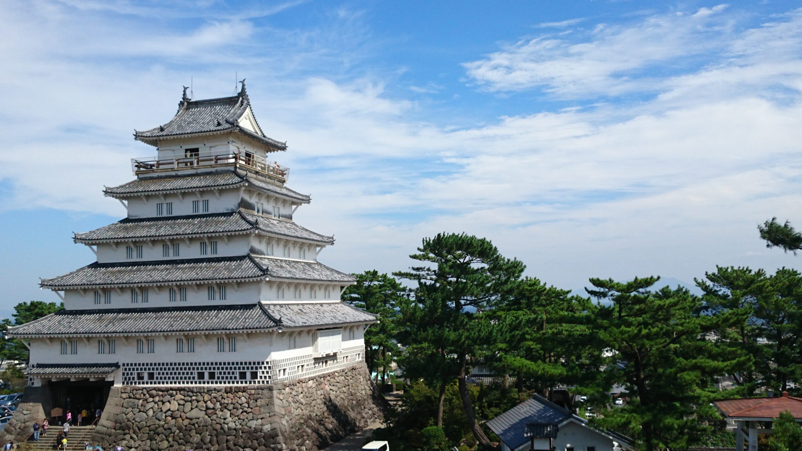 島原城天守
