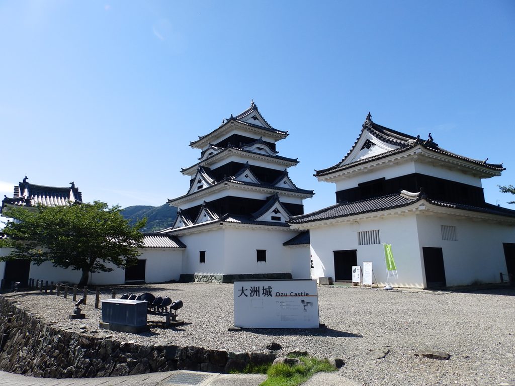 大洲城天守と台所櫓